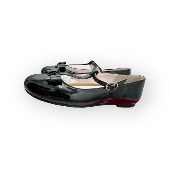 NWT Nina Toddler Girls Merrilyn T Strap Ballet Flats Black Size 3M - Picture 5 of 11